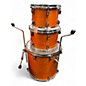Used Yamaha 4 Piece Stage Custom Honey Amber Drum Kit