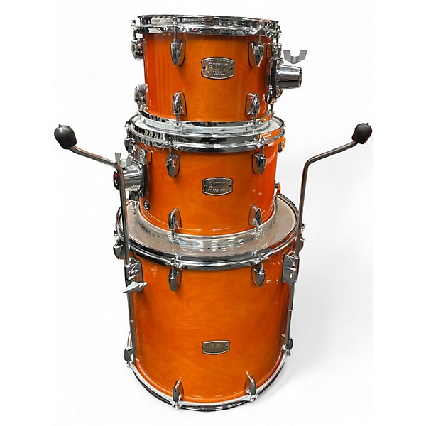 Used Yamaha 4 Piece Stage Custom Honey Amber Drum Kit