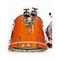 Used Yamaha 4 Piece Stage Custom Honey Amber Drum Kit