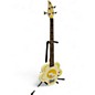 Used Daisy Rock Flower Bass White Electric Bass Guitar