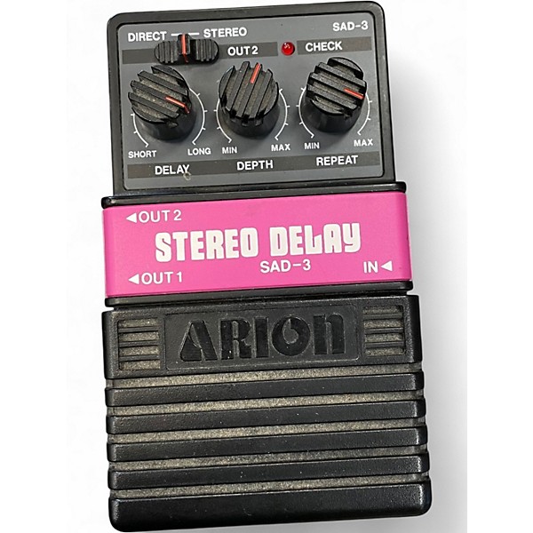 Used Arion sad3 stereo delay Effect Pedal