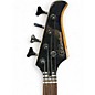 Used Silvertone SSLB11 BLACK Electric Bass Guitar