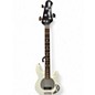 Used Ernie Ball Music Man SUB SATIN WHITE Electric Bass Guitar thumbnail