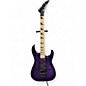 Used Jackson JS34Q Dinky quilted purple burst Solid Body Electric Guitar thumbnail