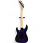 Used Jackson JS34Q Dinky quilted purple burst Solid Body Electric Guitar