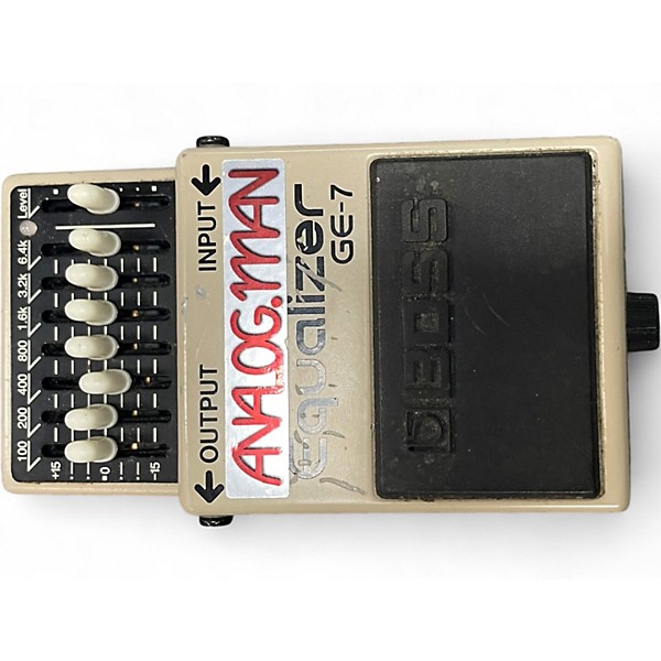 Used BOSS GE-7 Analogman Pro-Mod Pedal