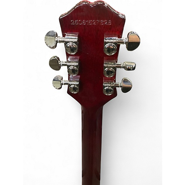 Used Epiphone LES PAUL WIDOW RED Solid Body Electric Guitar