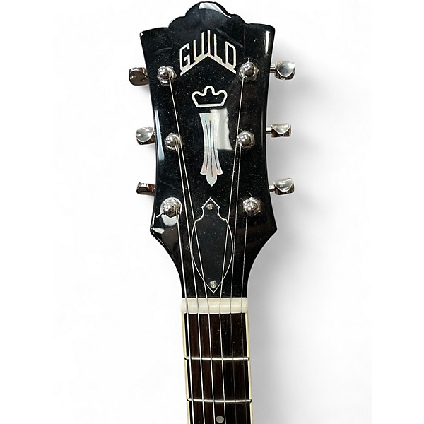 Used Guild T-50 slim Wine Red Hollow Body Electric Guitar
