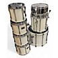 Used Pearl 7 Piece Export White Drum Kit thumbnail