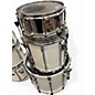 Used Pearl 7 Piece Export White Drum Kit