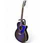 Used Guild OM-240CE Charcoal Burst Acoustic Guitar