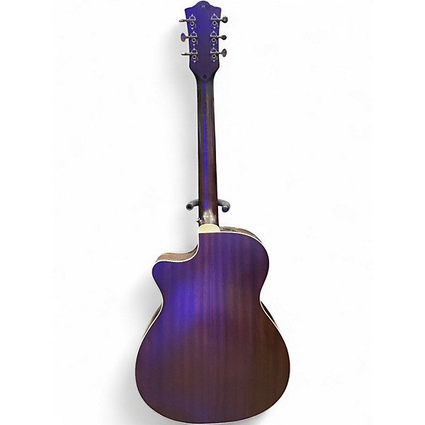 Used Guild OM-240CE Charcoal Burst Acoustic Guitar