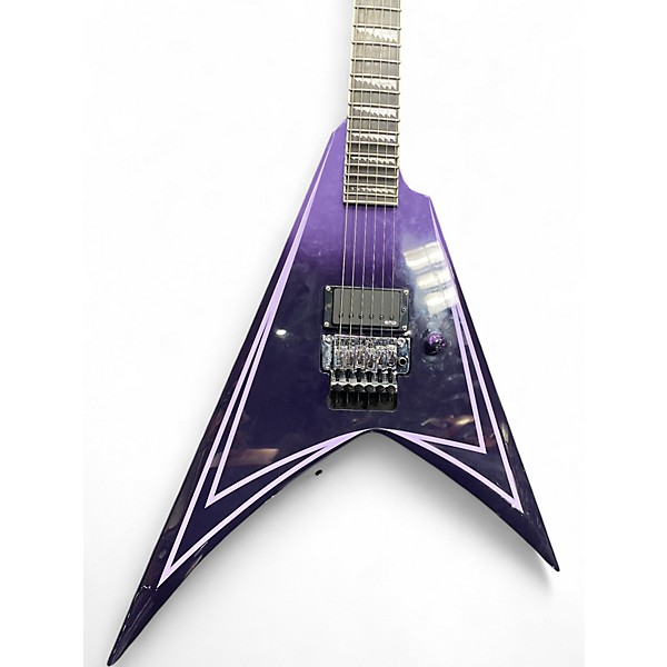 Used ESP LTD HEXED Purple Solid Body Electric Guitar