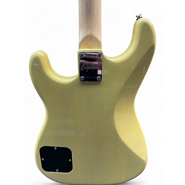 Used Squier Stratosonic TV Yellow Solid Body Electric Guitar