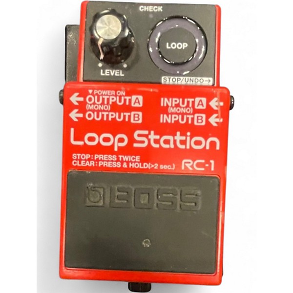 Used BOSS RC1 Loop Station Pedal