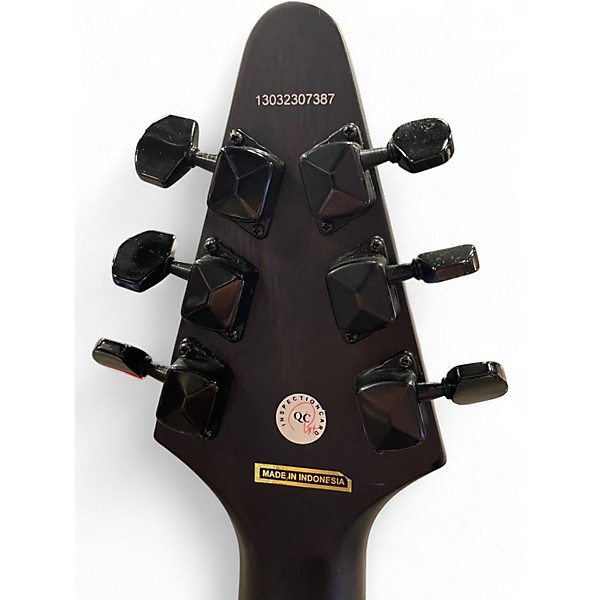 Used Epiphone Explorer GT Black Solid Body Electric Guitar