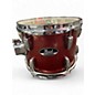 Used Pearl 5 Piece Roadshow Red Sparkle Drum Kit