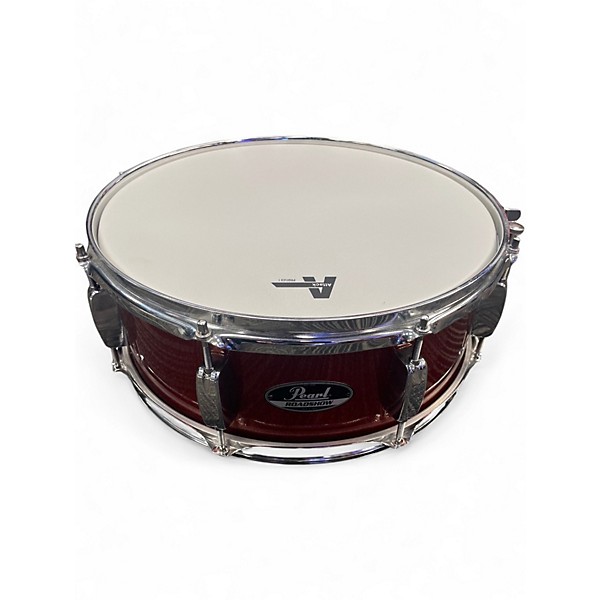 Used Pearl 5 Piece Roadshow Red Sparkle Drum Kit