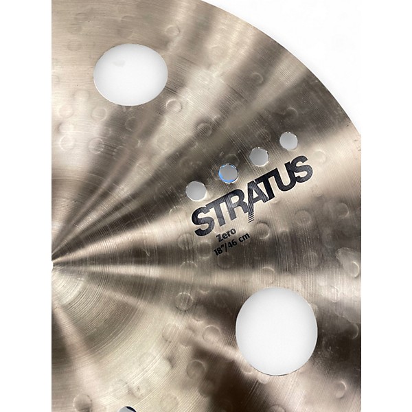 Used SABIAN 18in STRATUS 18 IN ZERO Cymbal