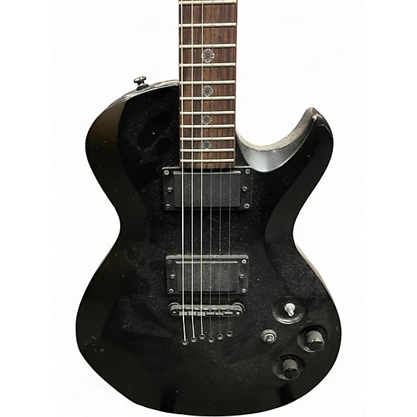 Used Cort EVL-Z2 Satin Black Solid Body Electric Guitar
