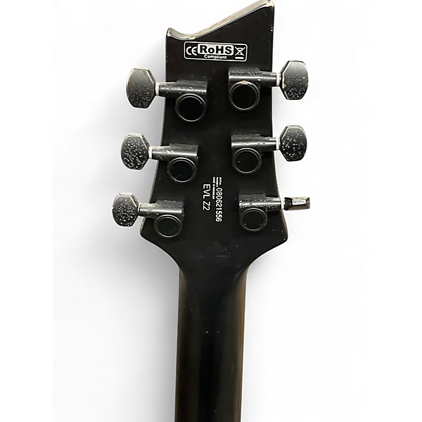 Used Cort EVL-Z2 Satin Black Solid Body Electric Guitar