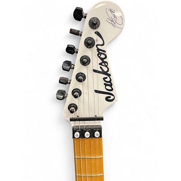 Used Jackson Adrian Smith Signature Snow White Solid Body Electric Guitar