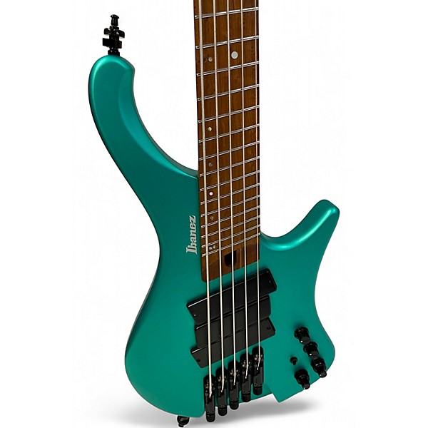 Used Ibanez EHB1005SMS EMERALD GREEN METALLIC MATTE Electric Bass Guitar