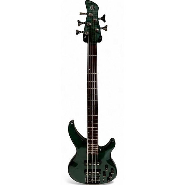 Used Yamaha TRBX605FM Indigo Blue Electric Bass Guitar