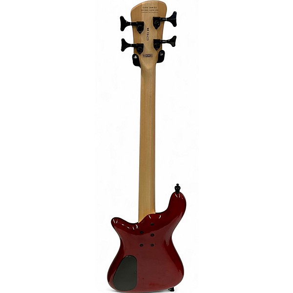 Used Spector bantam 4 Black Cherry Electric Bass Guitar