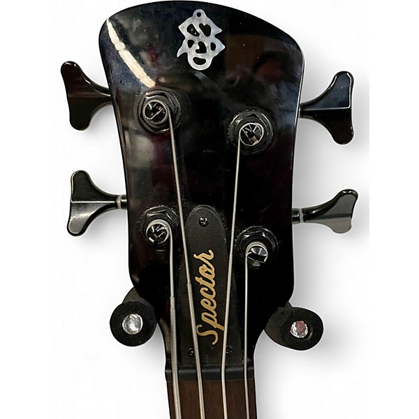 Used Spector bantam 4 Black Cherry Electric Bass Guitar
