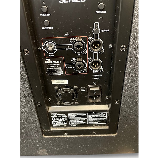 Used JBL prx800 Powered Subwoofer