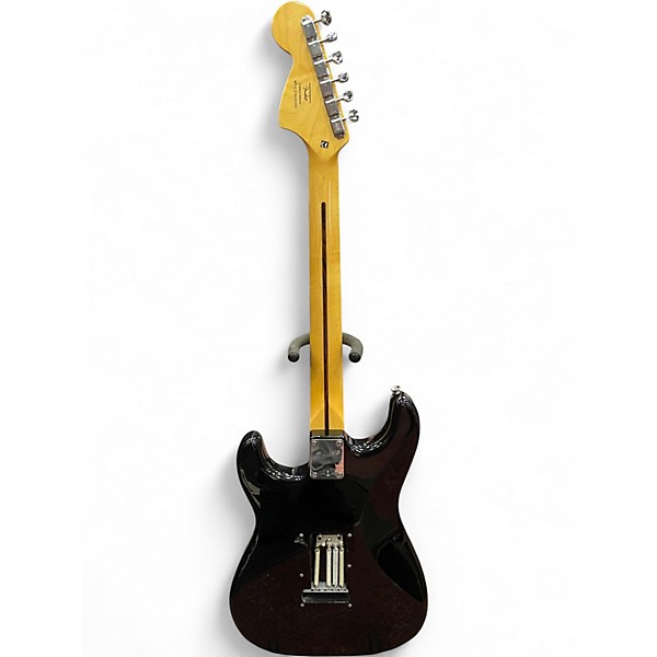 Used Squier Vintage Modified 70s Stratocaster BLACK Solid Body Electric Guitar