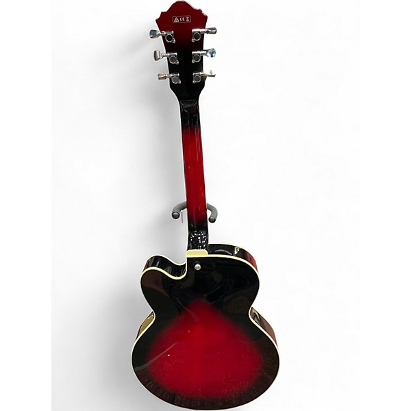 Used Ibanez AF75 RED SUNBURST Hollow Body Electric Guitar