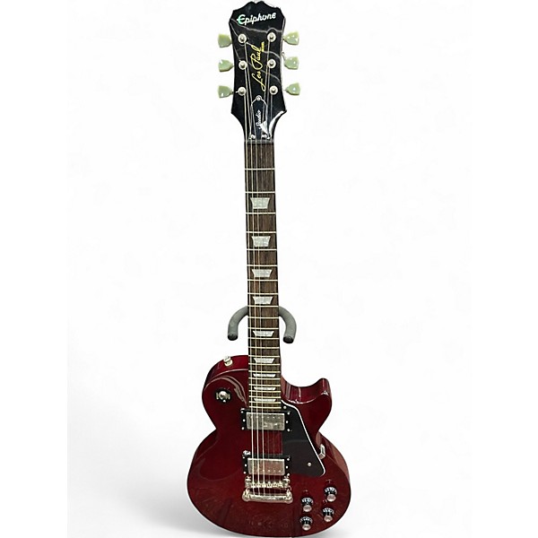 Used Epiphone Les Paul Studio Wine Red Solid Body Electric Guitar