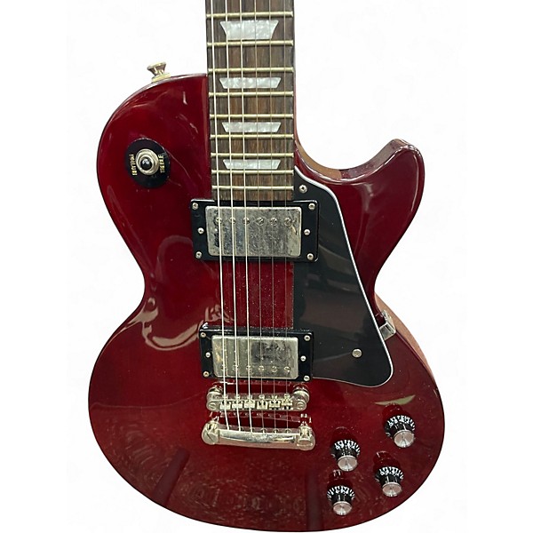 Used Epiphone Les Paul Studio Wine Red Solid Body Electric Guitar