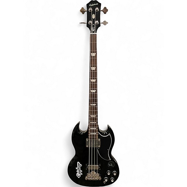 Used 2024 Epiphone SG BASS Ebony Electric Bass Guitar