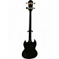 Used 2024 Epiphone SG BASS Ebony Electric Bass Guitar