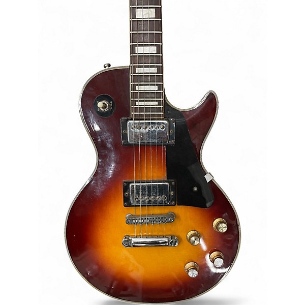 Used Montaya LPB2 Tobacco Burst Solid Body Electric Guitar