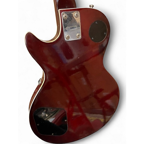 Used Montaya LPB2 Tobacco Burst Solid Body Electric Guitar