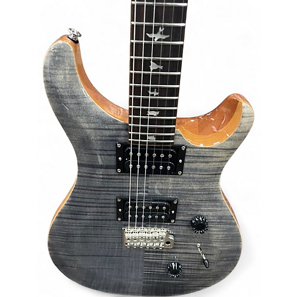 Used PRS SE Custom 24 Charcoal Solid Body Electric Guitar