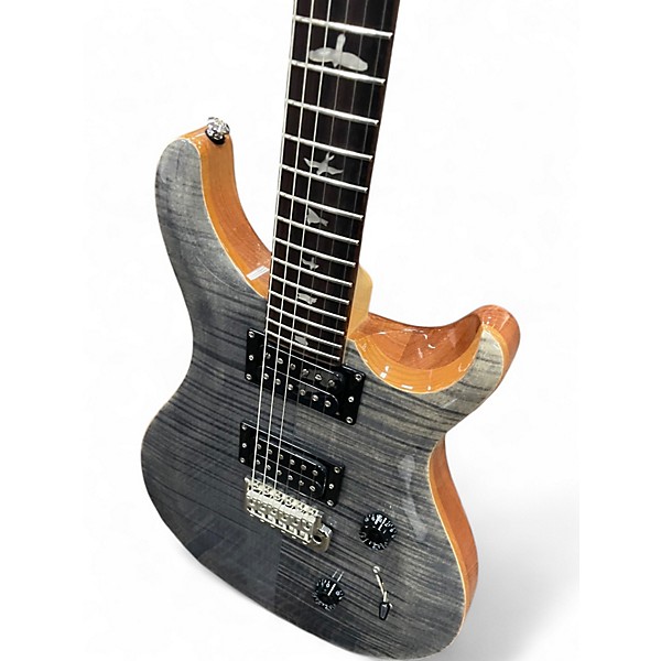 Used PRS SE Custom 24 Charcoal Solid Body Electric Guitar