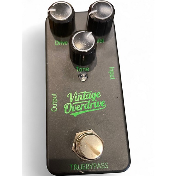 Used Trubypass VINTAGE OVERDRIVE Effect Pedal Package