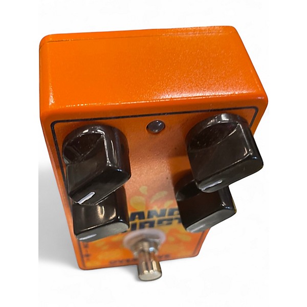 Used Orange Burst OVERDRIVE Effect Pedal