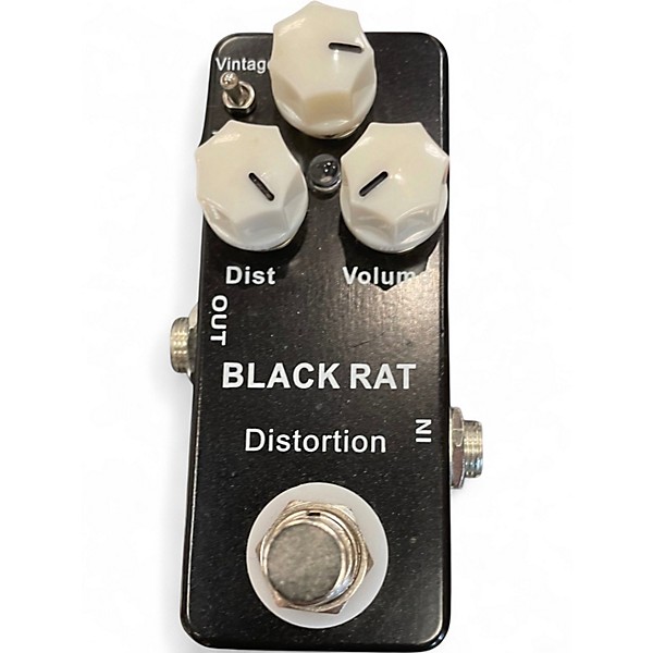 Used Black Rat DISTORTION Effect Pedal