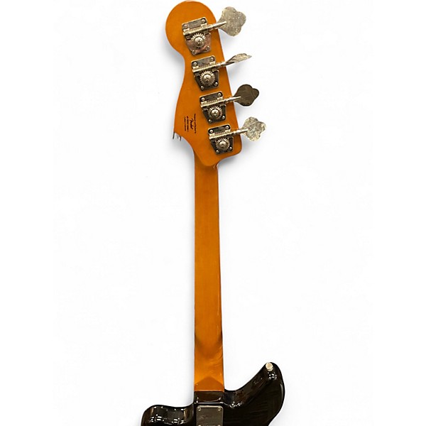 Used Squier JAGUAR BASS BLACK Electric Bass Guitar