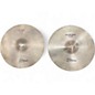Used Zildjian 14in Rock Hi Hat Pair Cymbal thumbnail