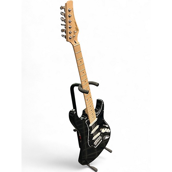 Used Greco Supreme Sound Buster Black Solid Body Electric Guitar