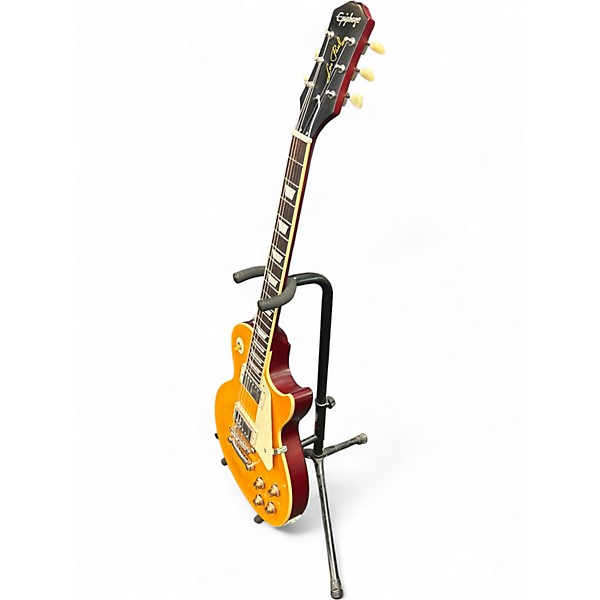 Used Epiphone 1959 Reissue Les Paul Standard Lemonburst Solid Body Electric Guitar