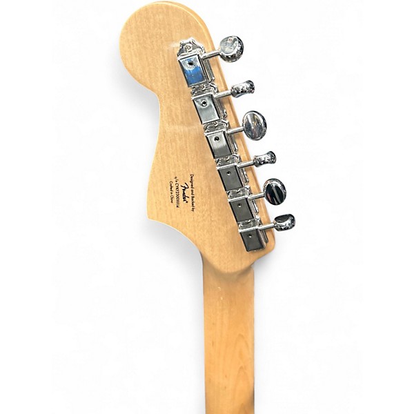 Used Squier Stratosonic  TV Yellow Solid Body Electric Guitar