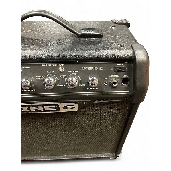 Used Line 6 Spider IV 15W 1X8 Guitar Combo Amp